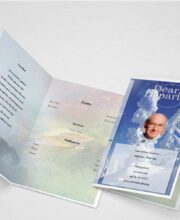 Memorandum Funeral Program Template